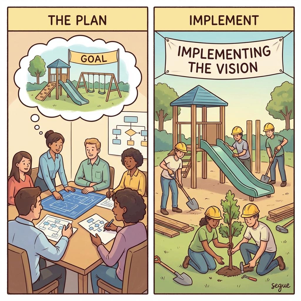 Implement and execute