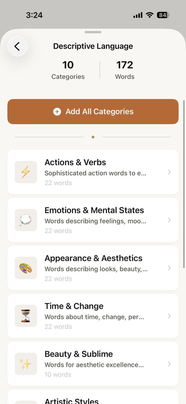 Segue iOS screenshot 1