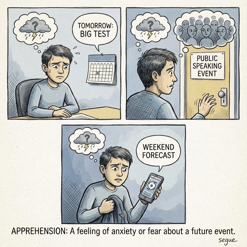 apprehension