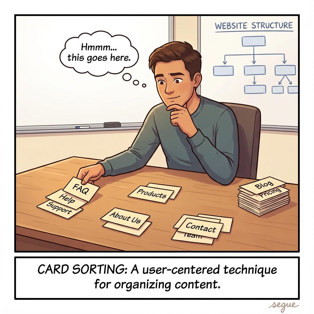 card sorting