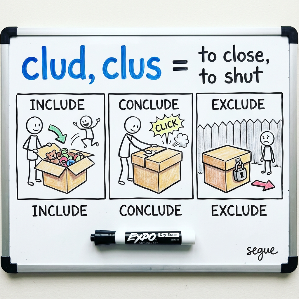 clud, clus