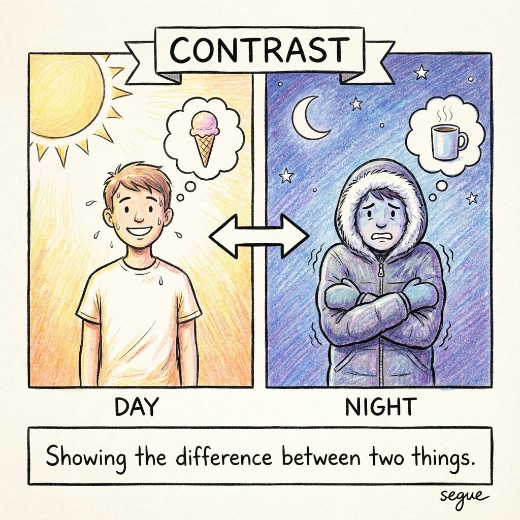 contrast