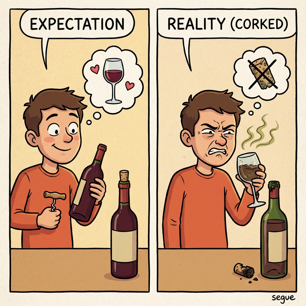 corked