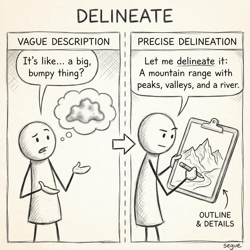 delineate