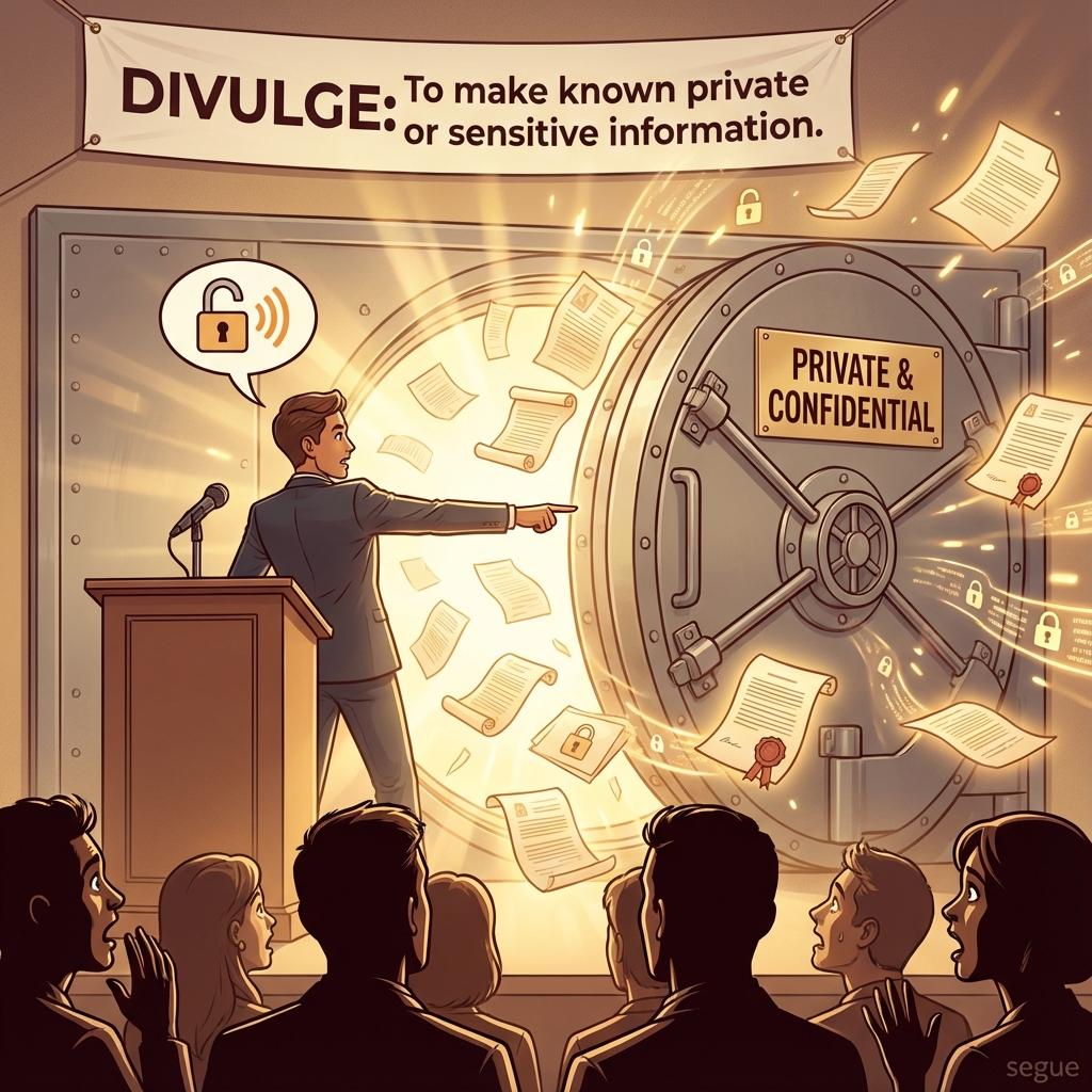 divulge