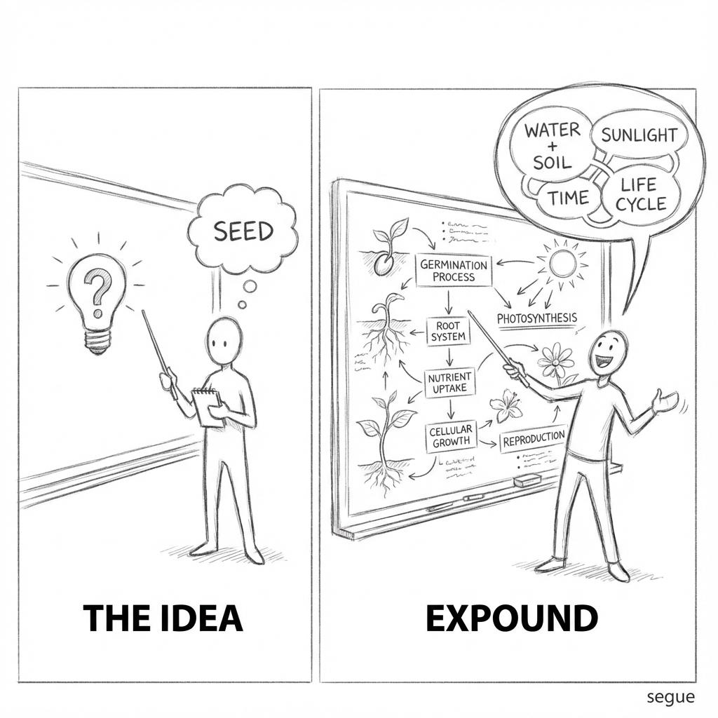 expound