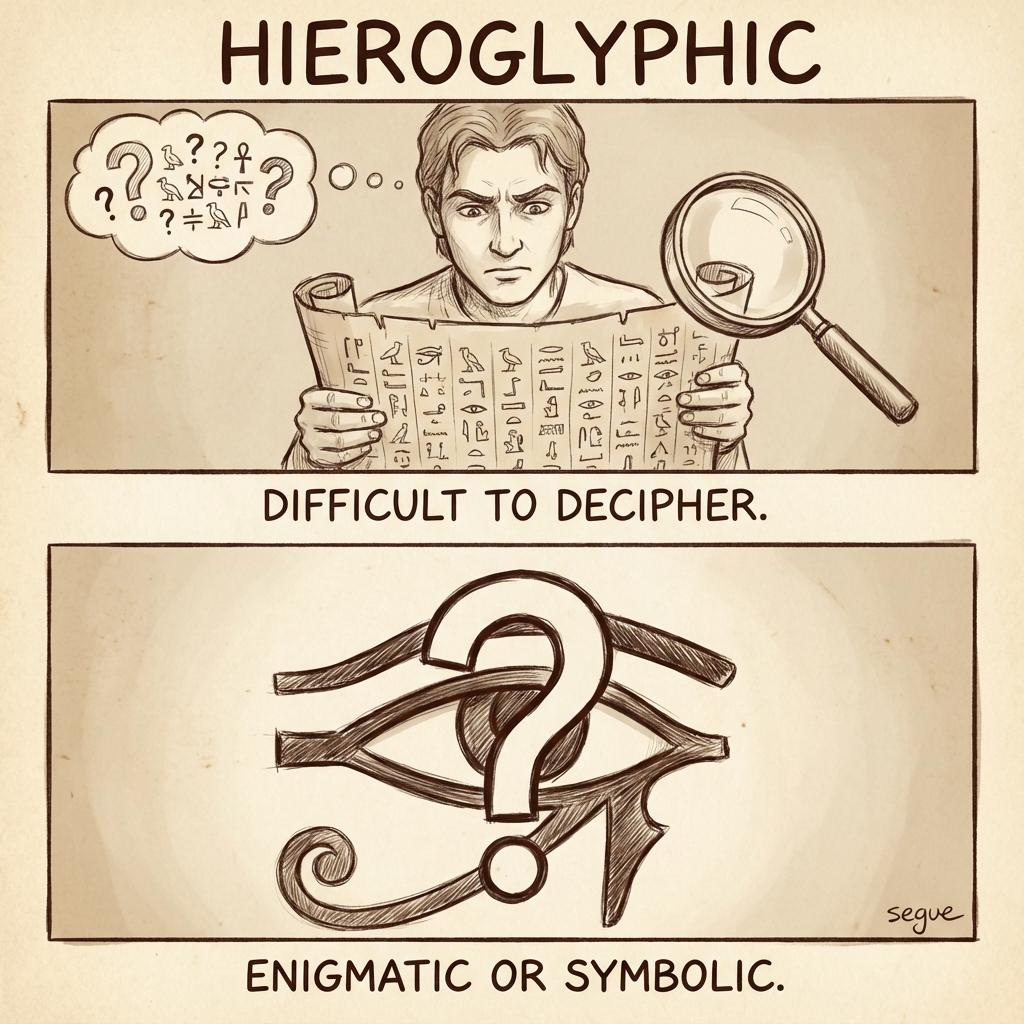 hieroglyphic