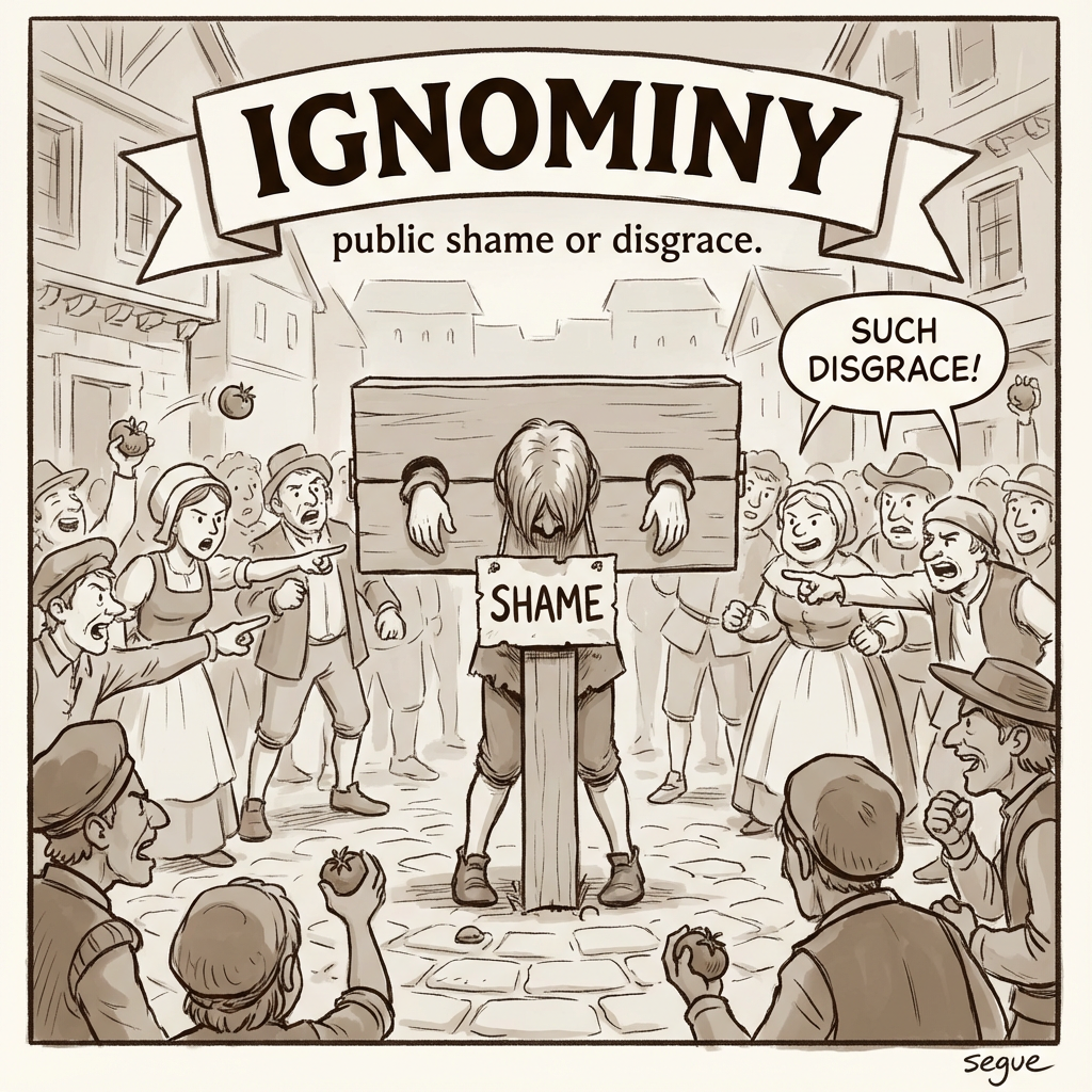 ignominy