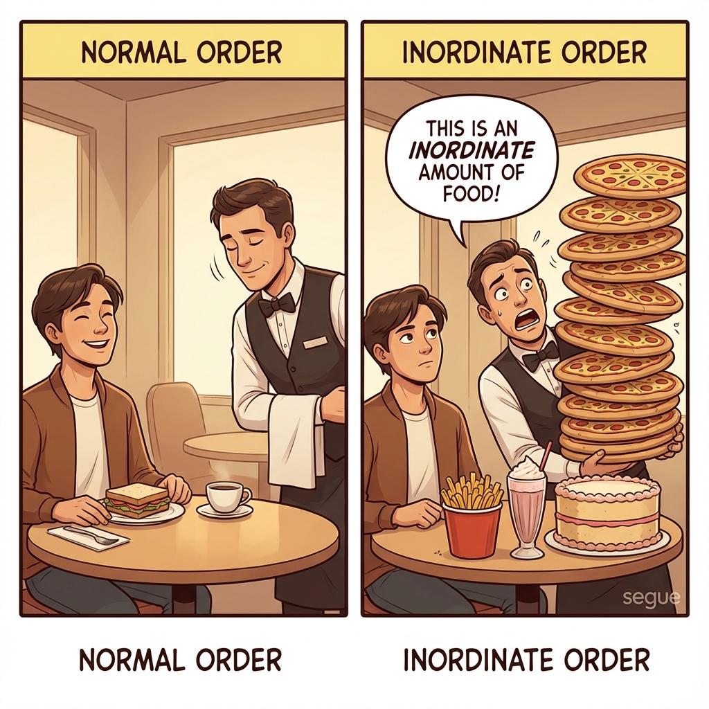 inordinate