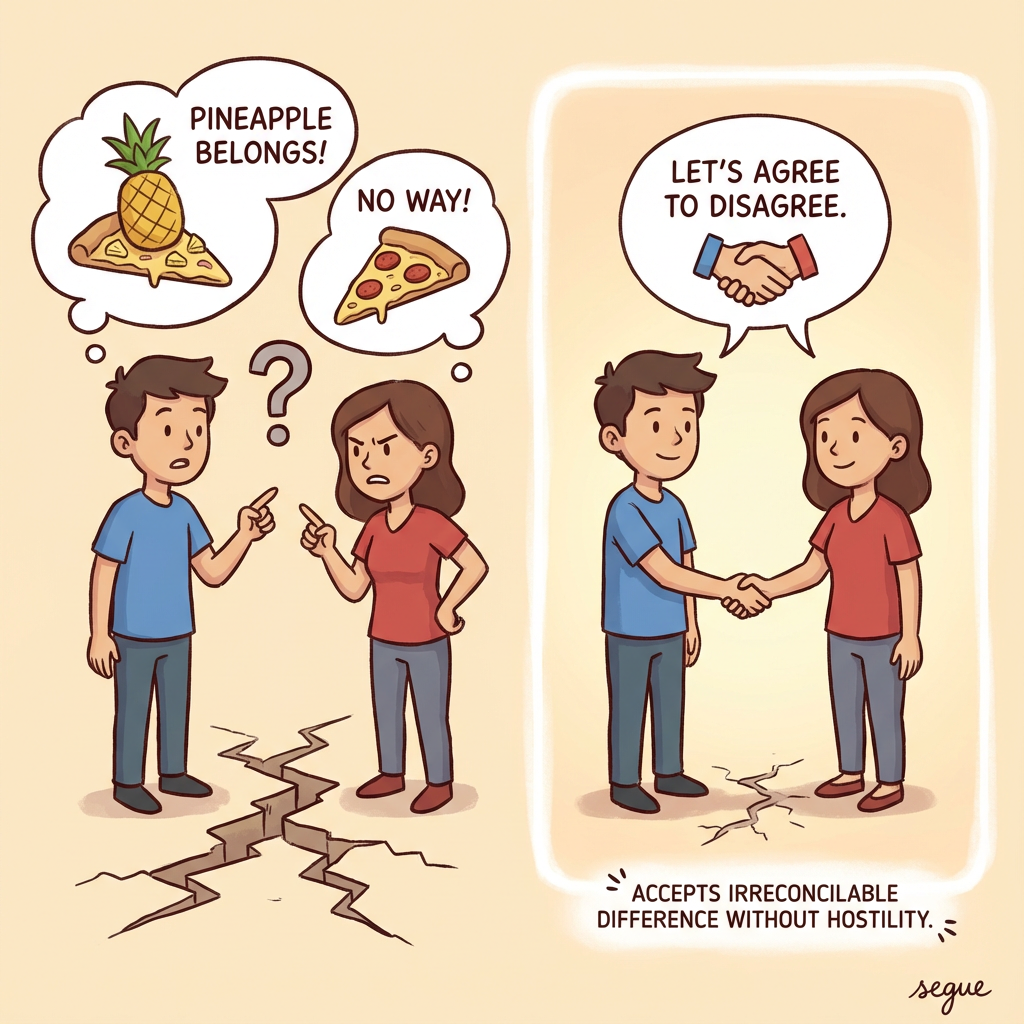 let's agree to disagree