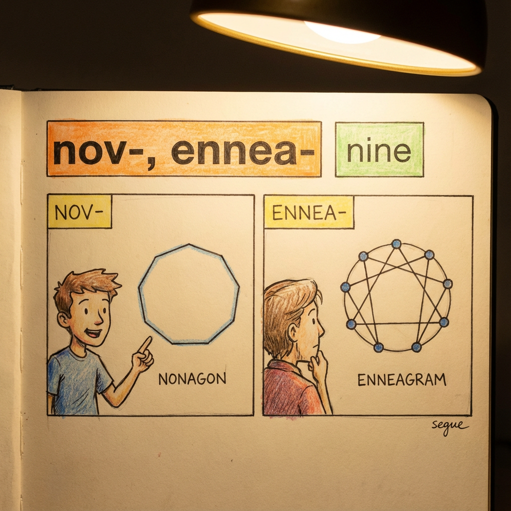 nov-, ennea-