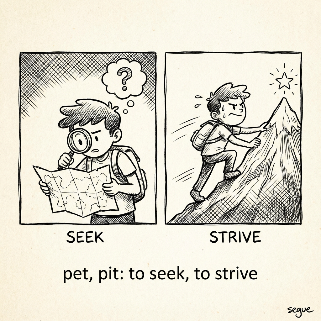 pet, pit