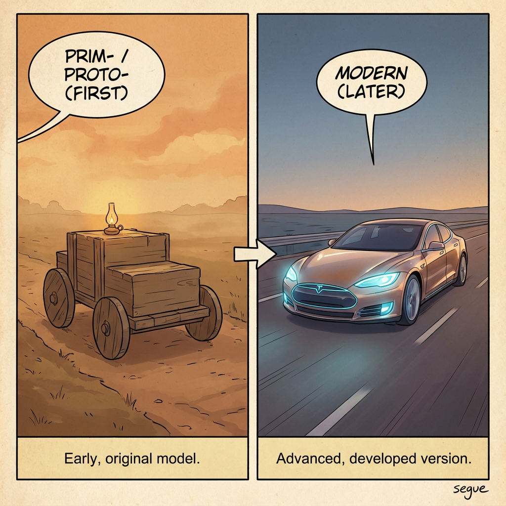 prim-, proto-
