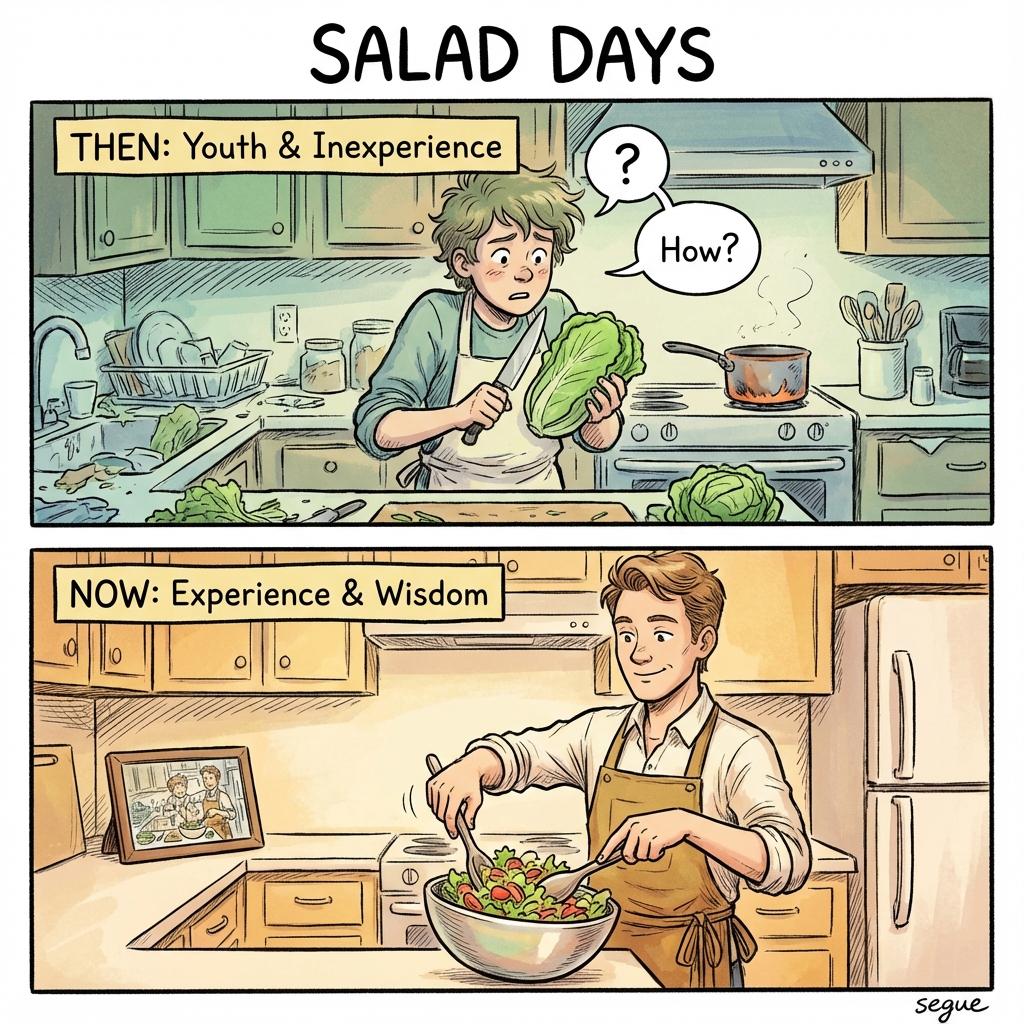 salad days