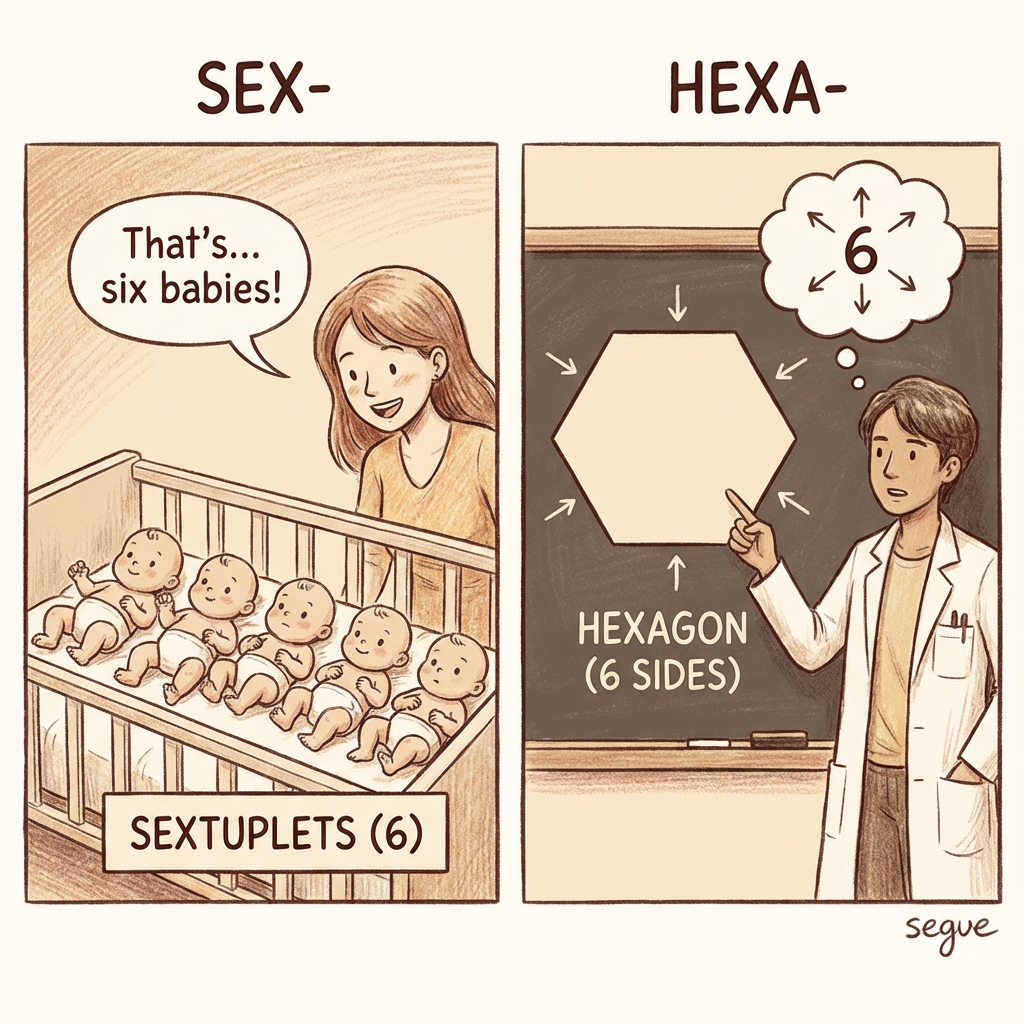 sex-, hexa-