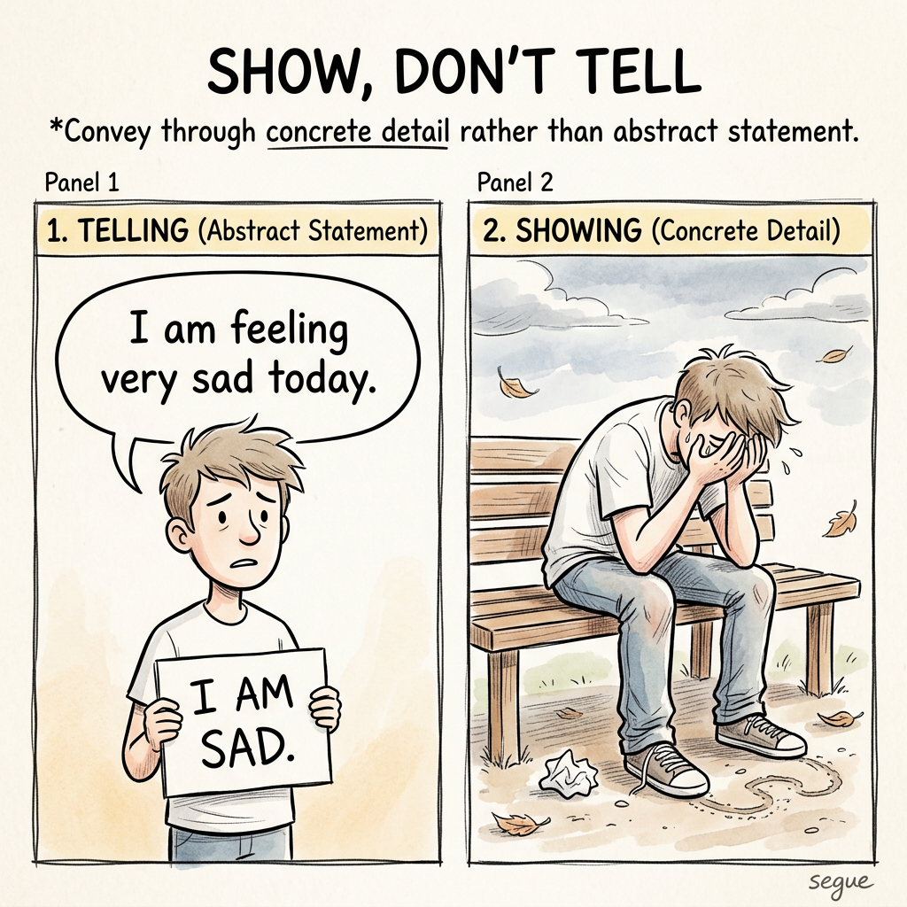 show, don't tell