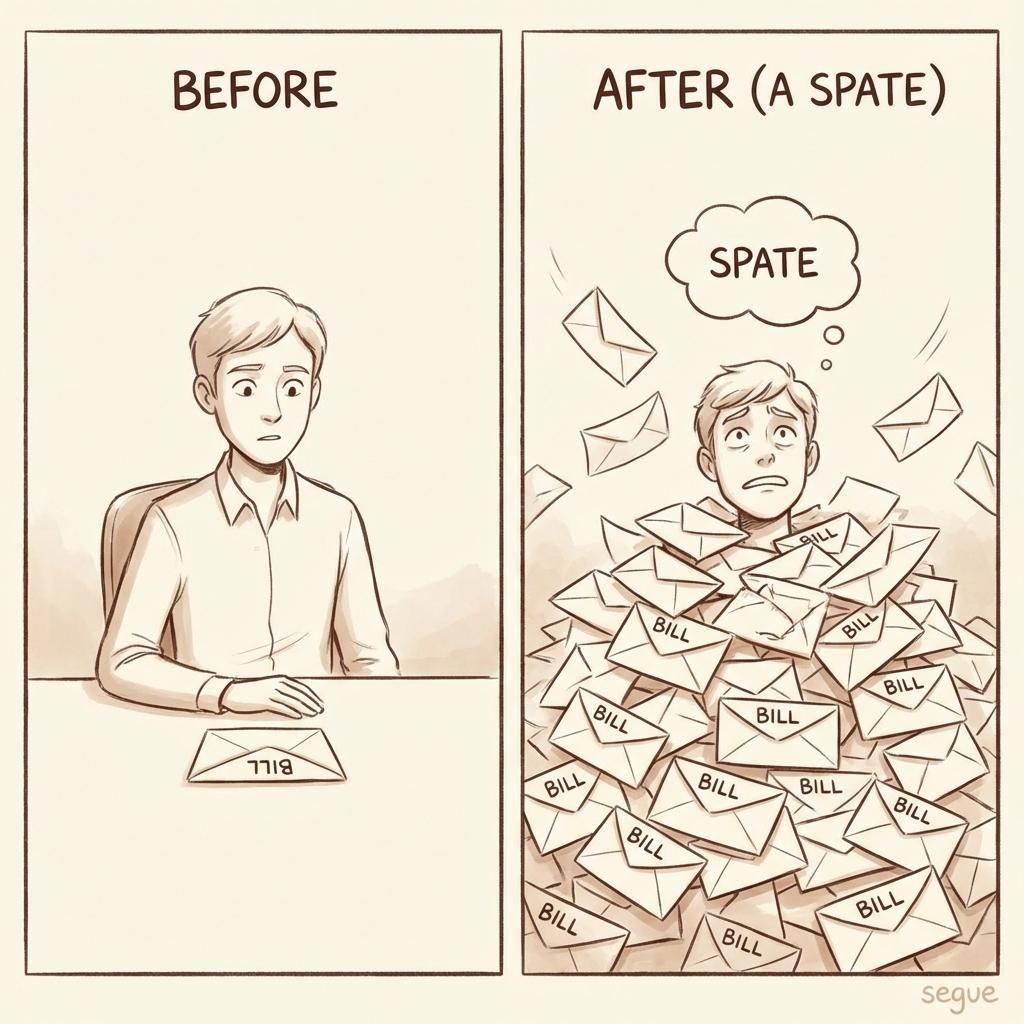 spate