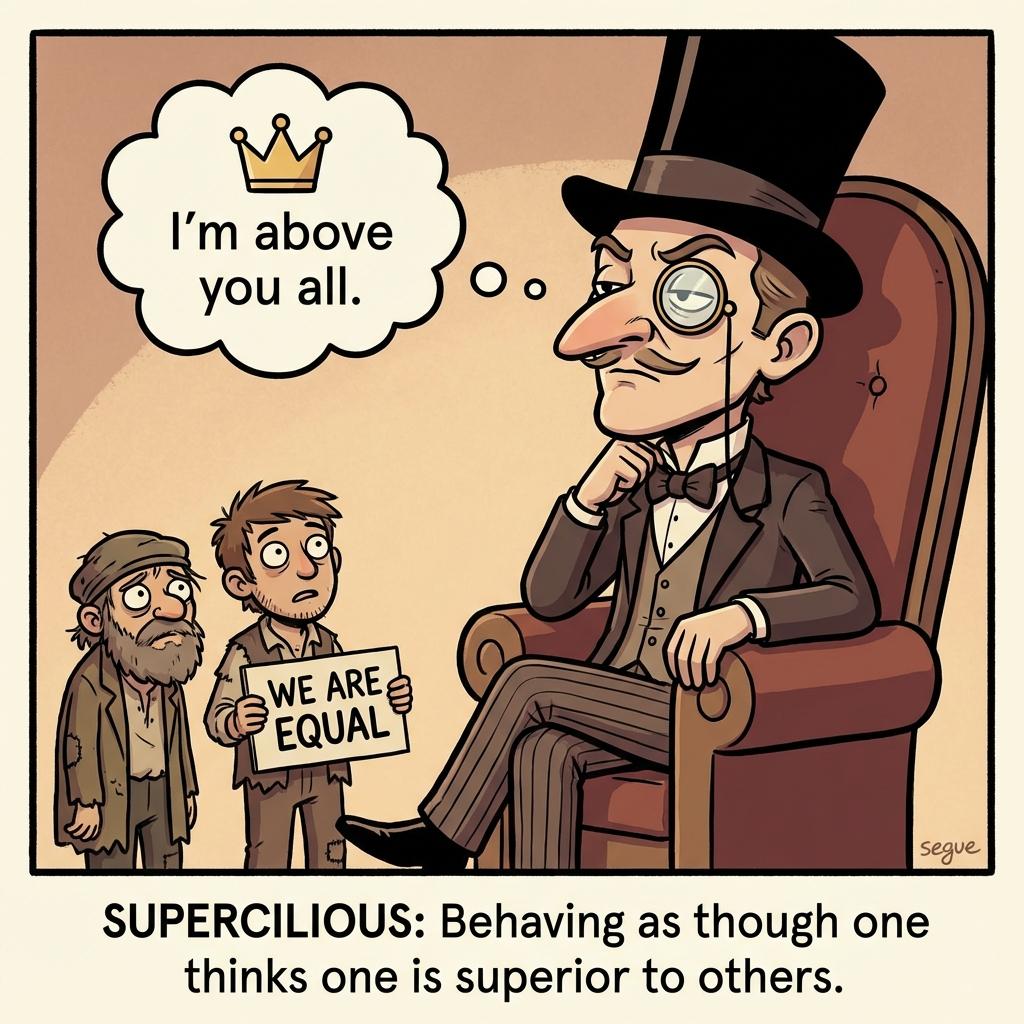 supercilious
