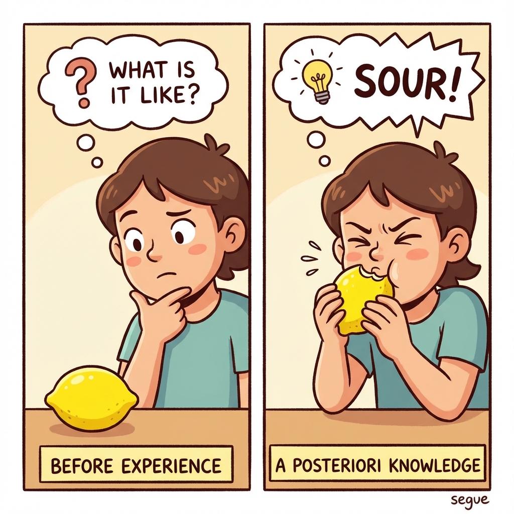 a posteriori