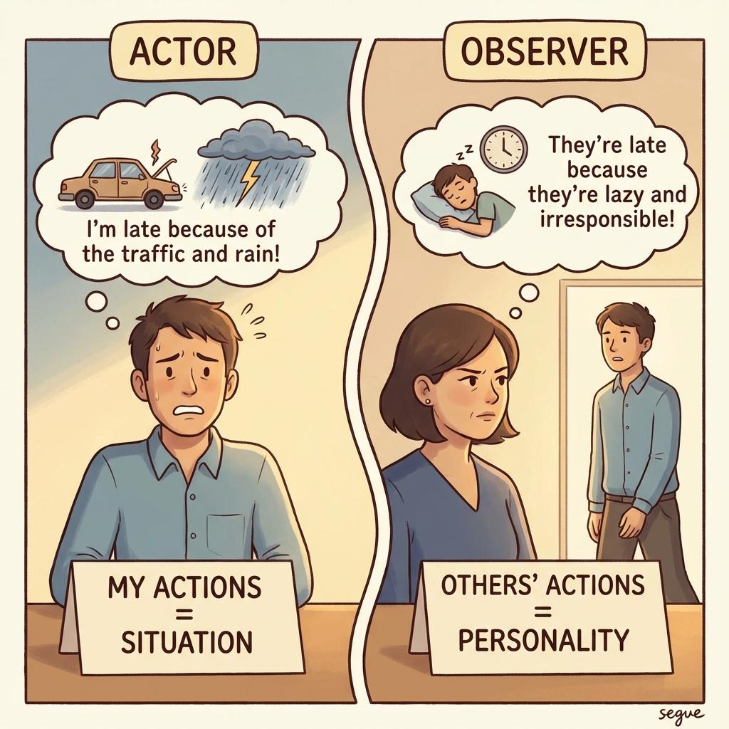 actor-observer bias