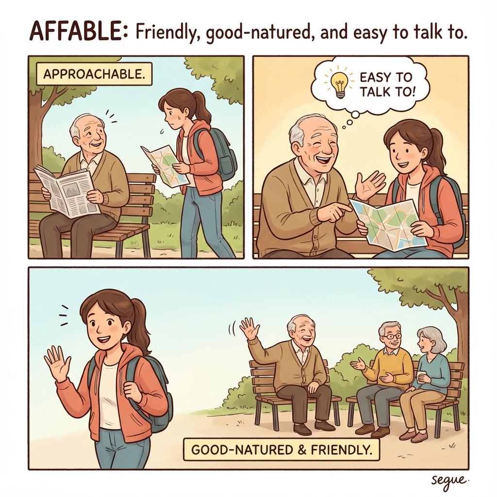 affable