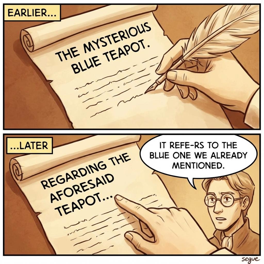 aforesaid