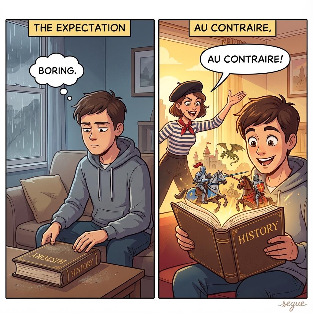 au contraire