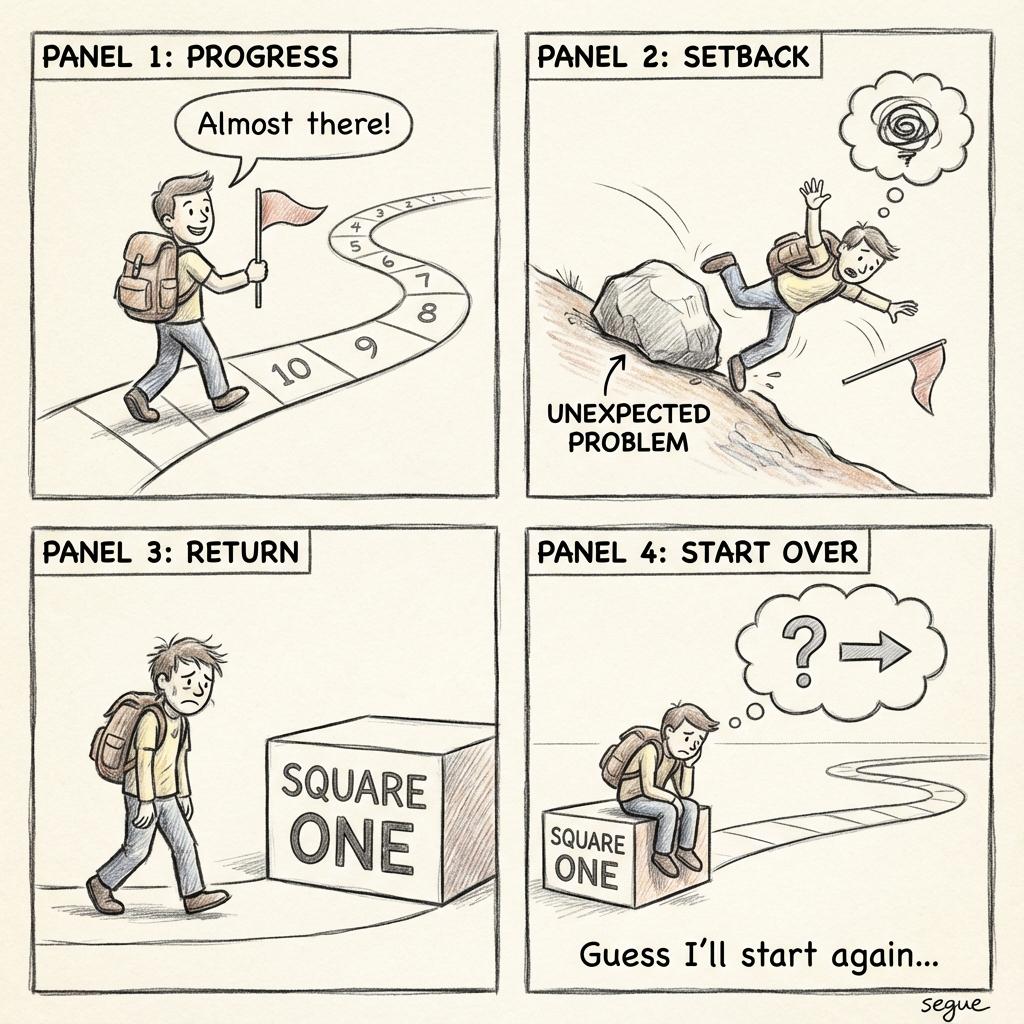 back to square one