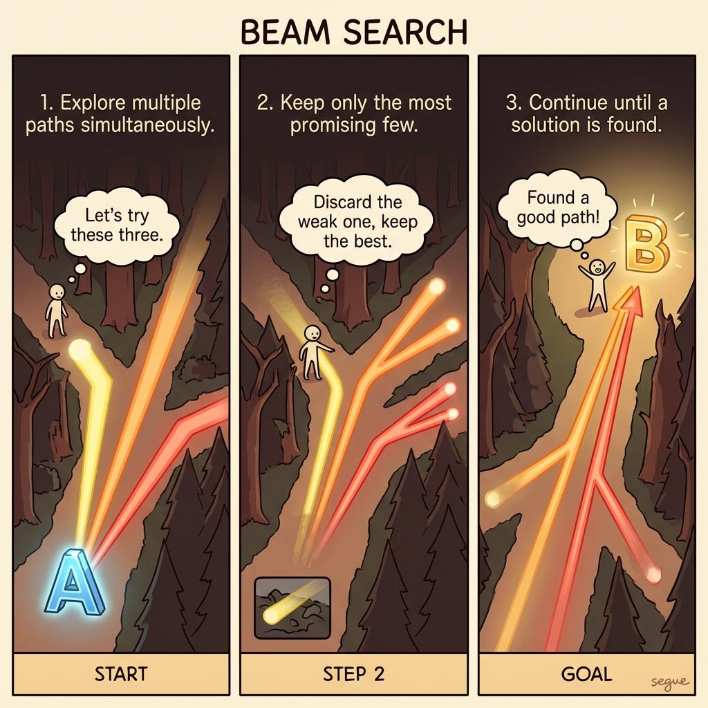 beam search