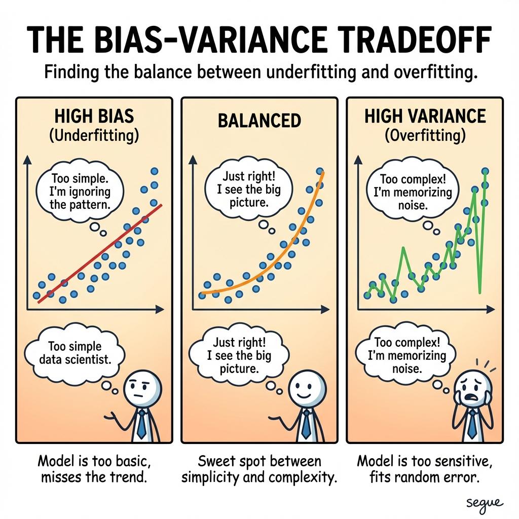 bias-variance tradeoff