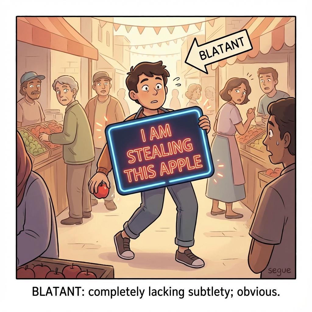 blatant