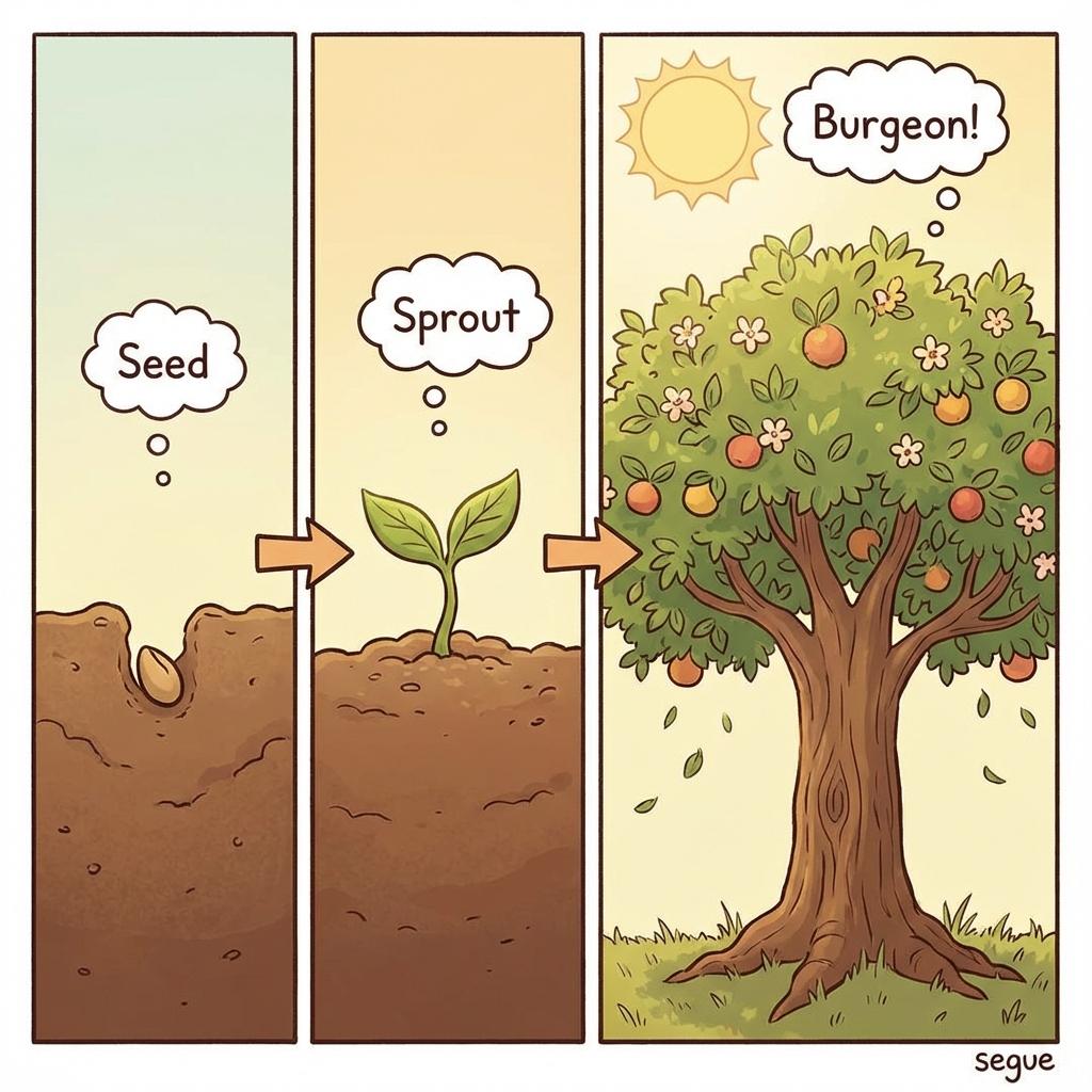 burgeon