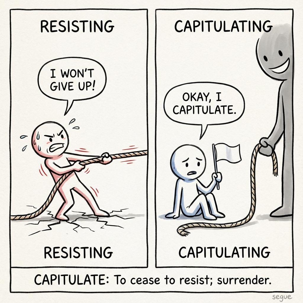 capitulate