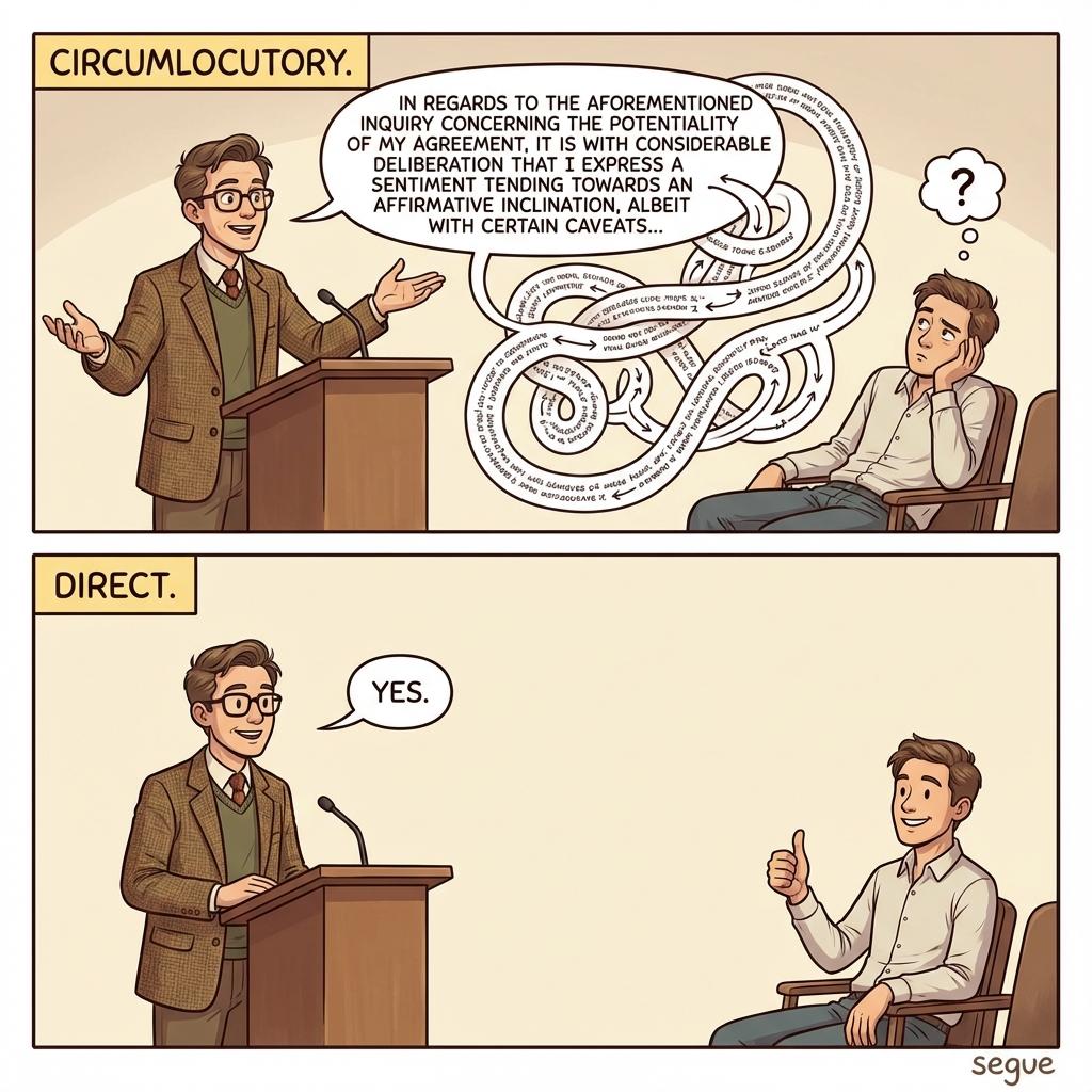 circumlocutory