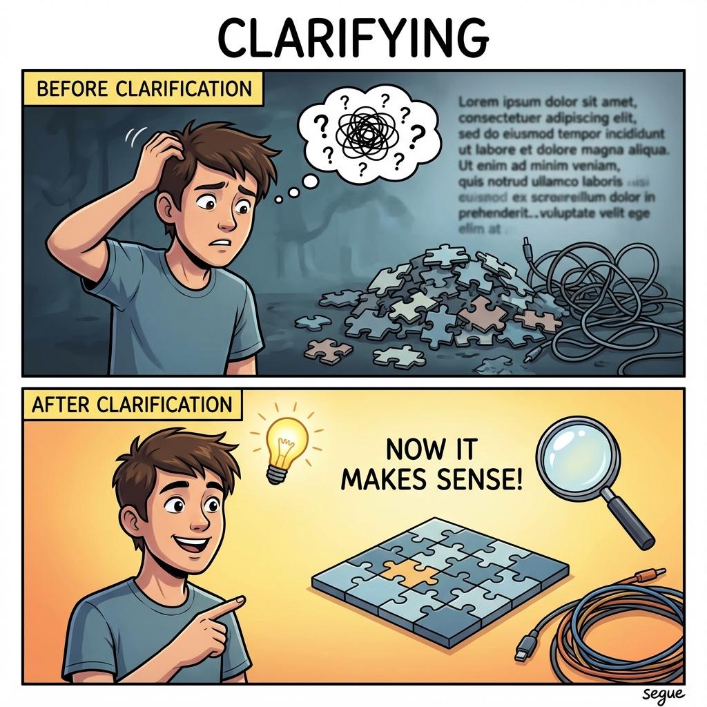 clarifying