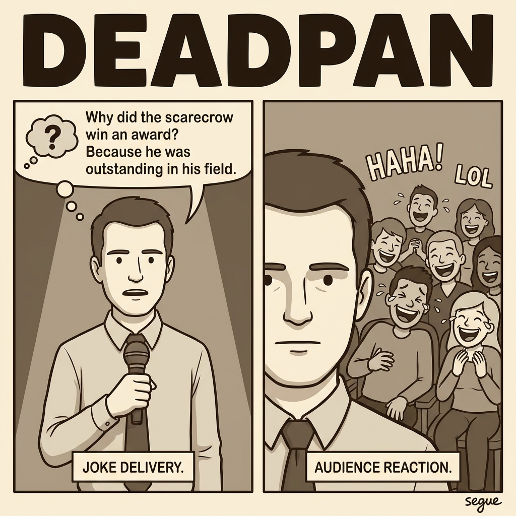 deadpan