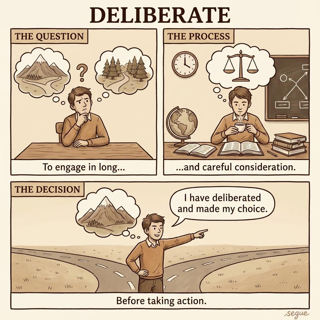 deliberate
