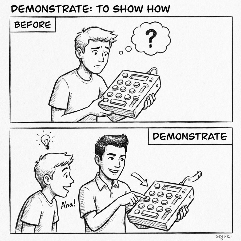 demonstrate
