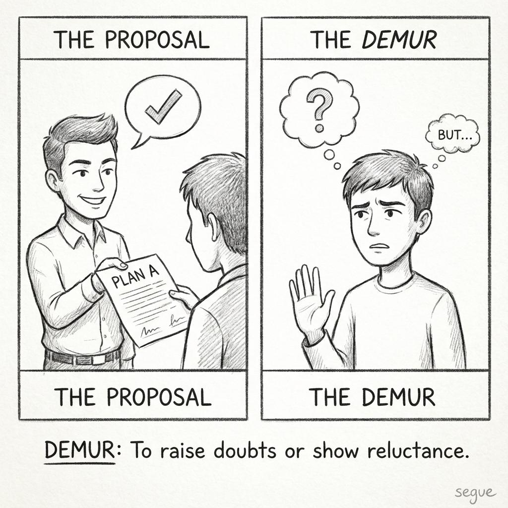 demur