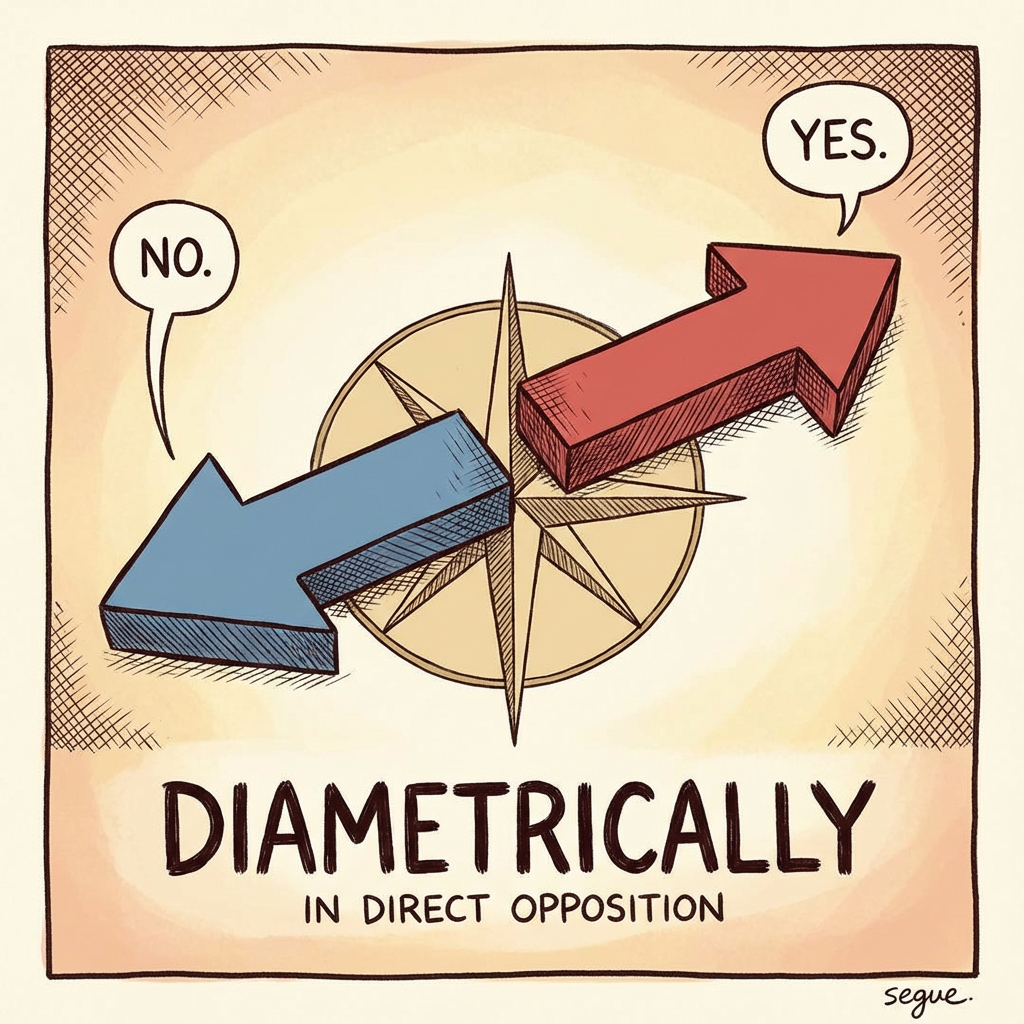 diametrically