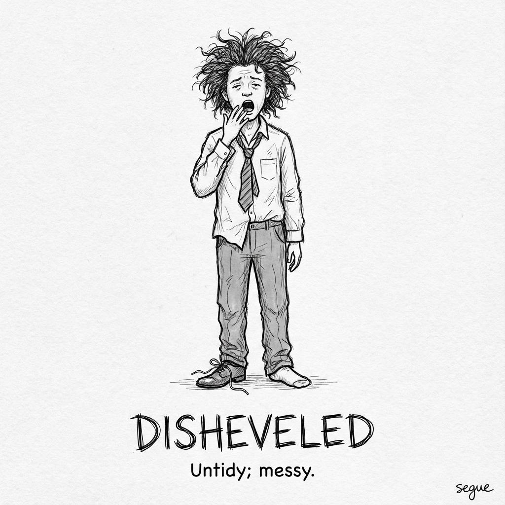 disheveled