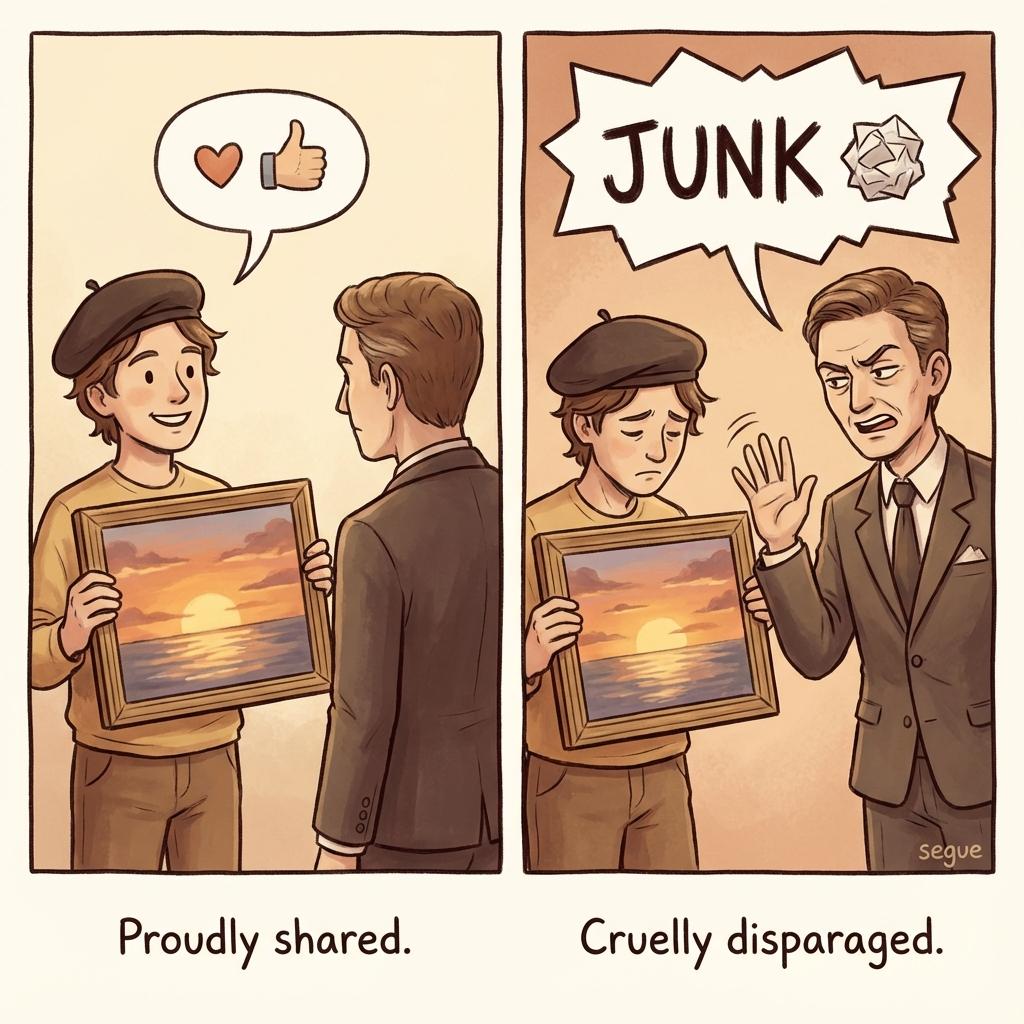 disparage