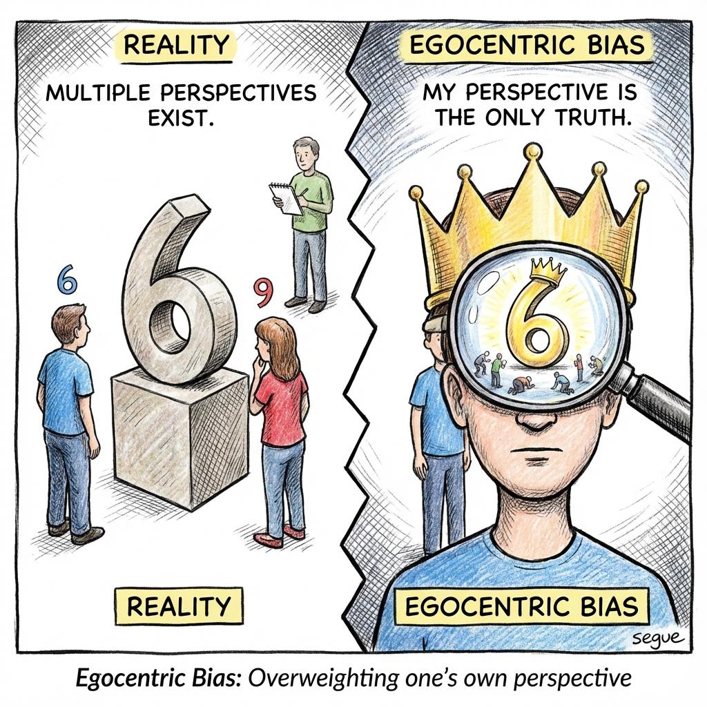 egocentric bias