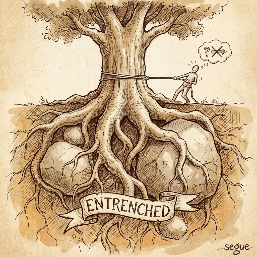 entrenched