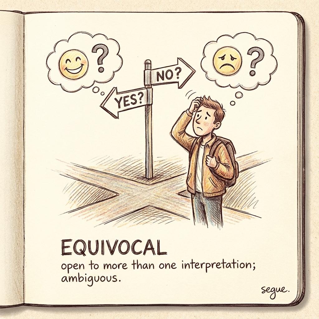equivocal