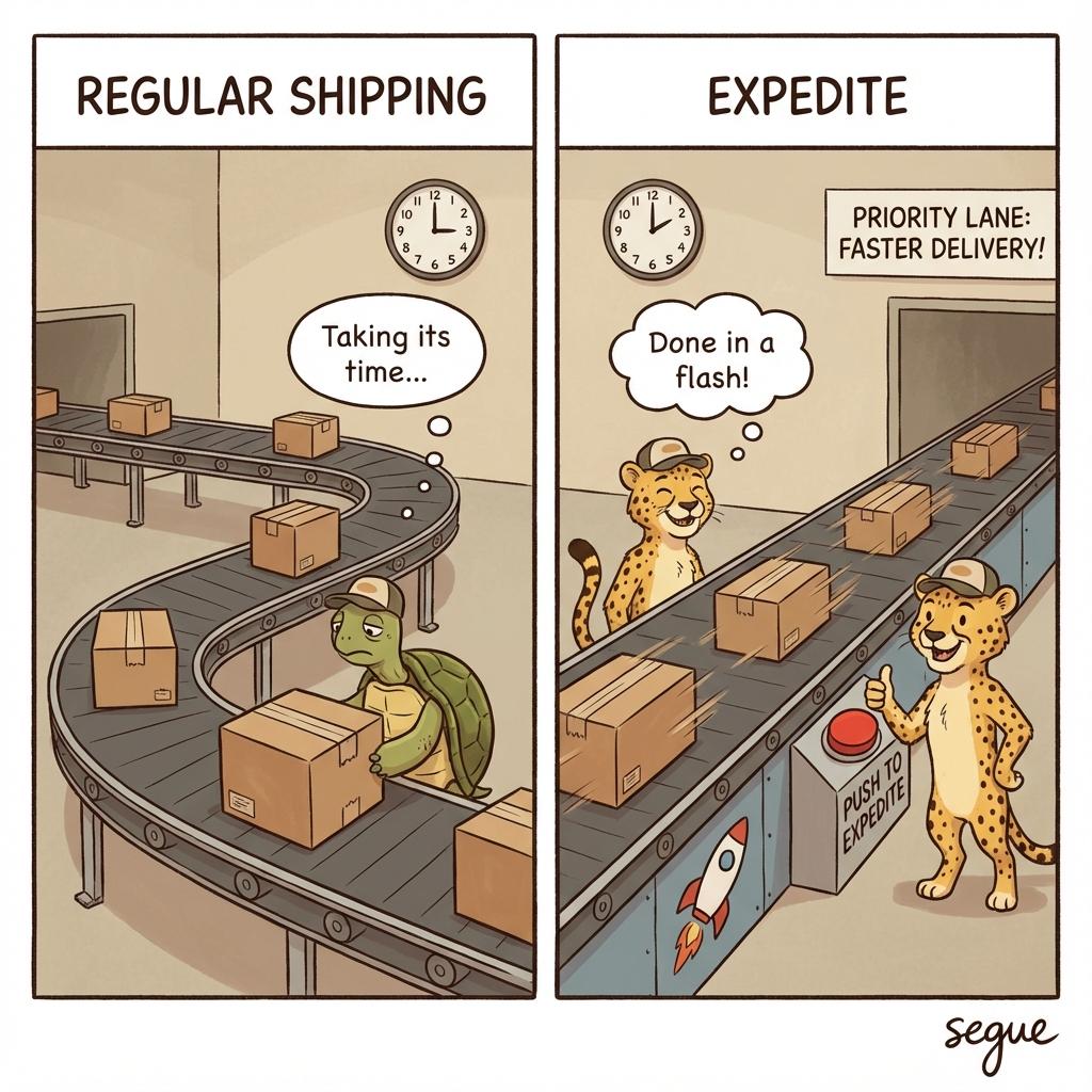 expedite