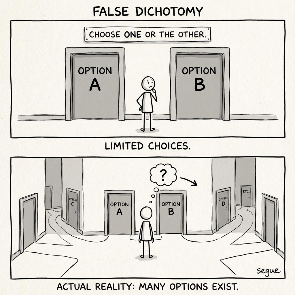 false dichotomy