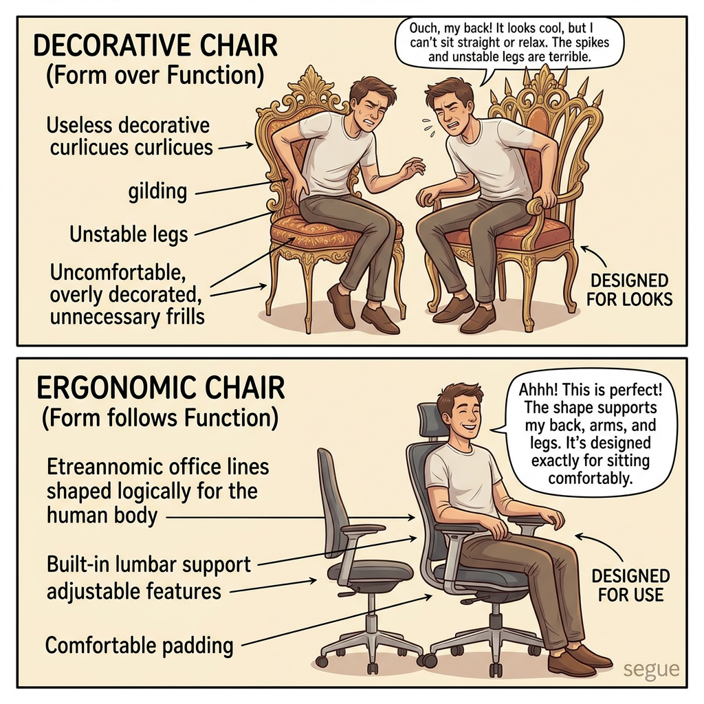 Form follows function