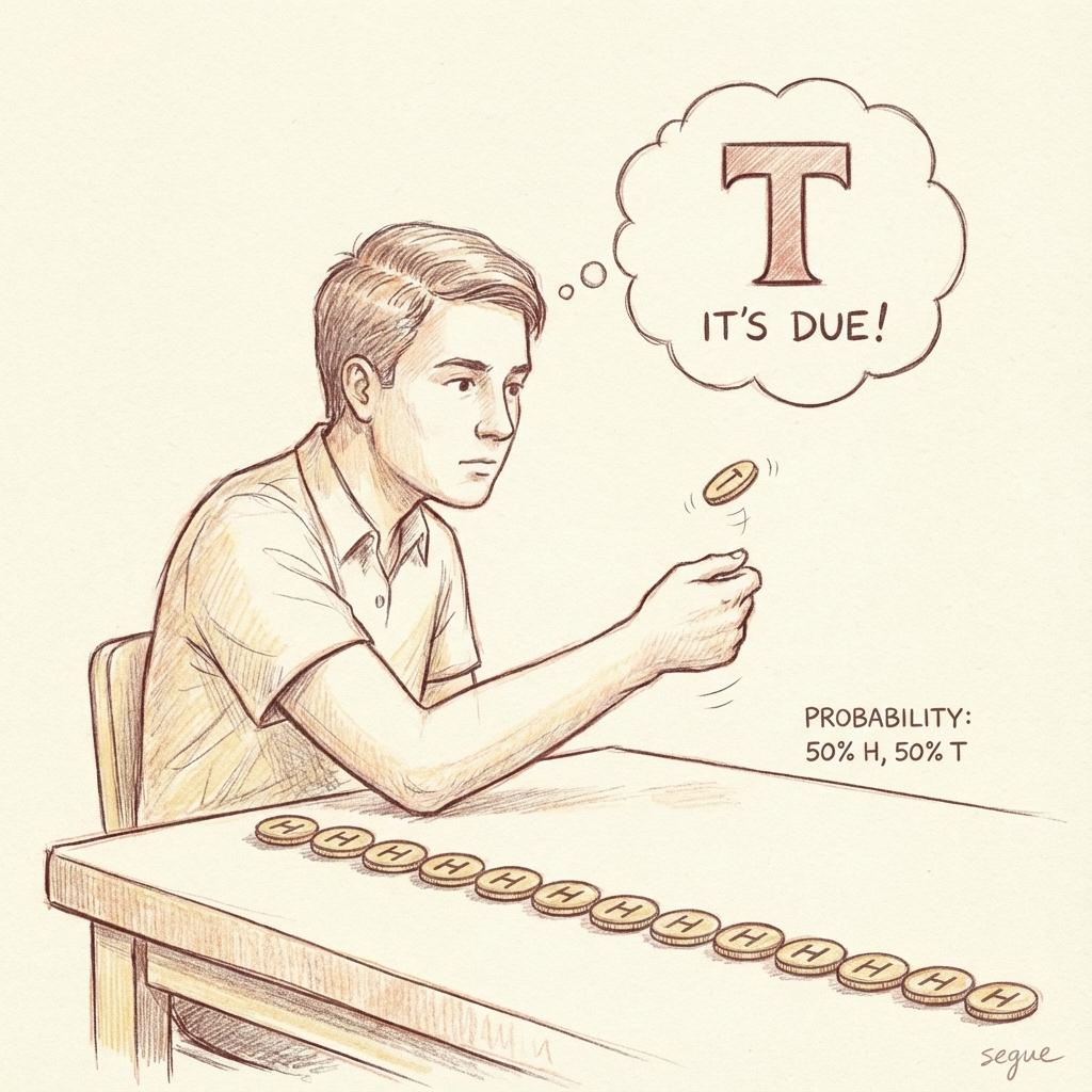 gambler's fallacy