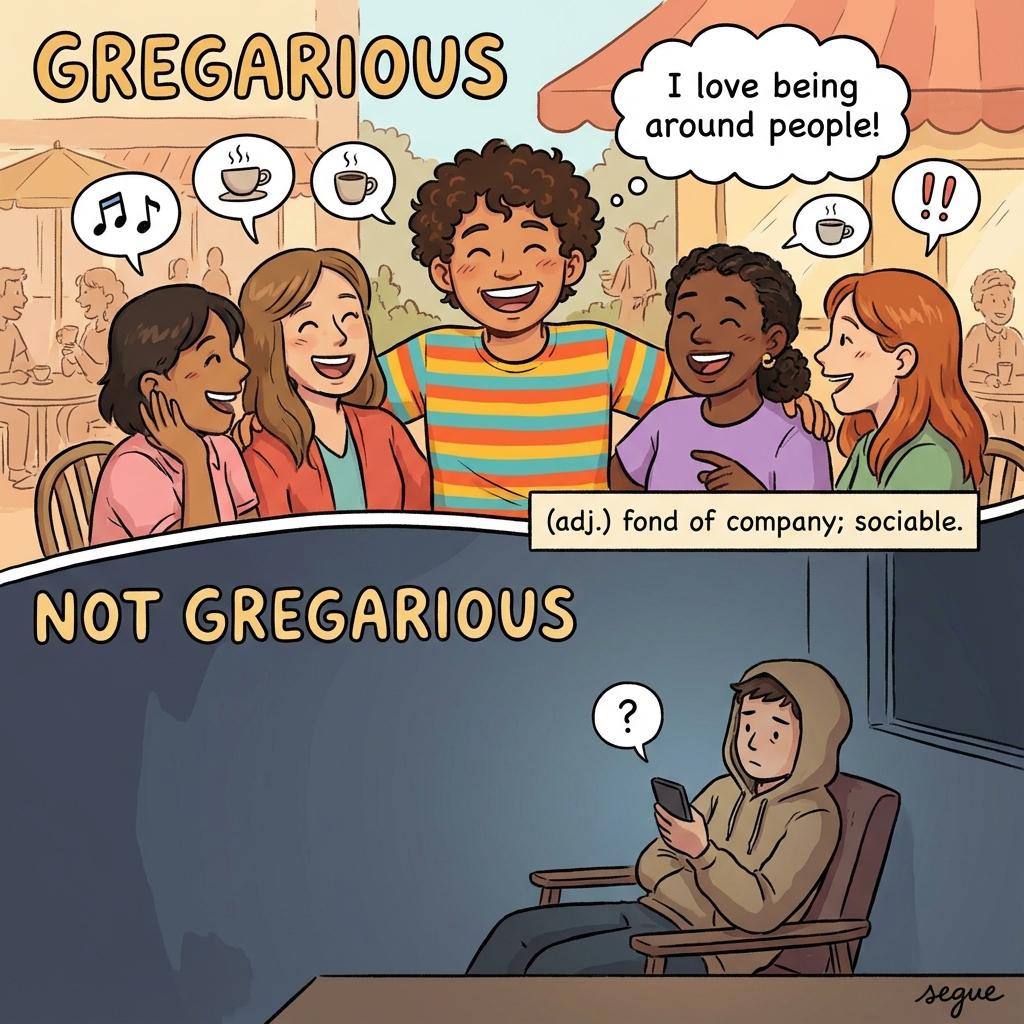 gregarious